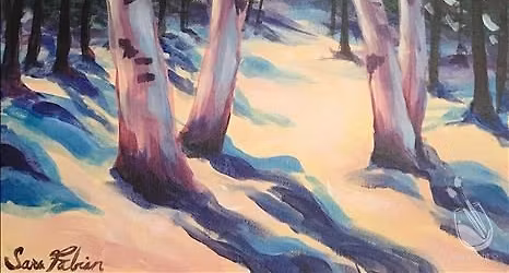 Birch and White Pines