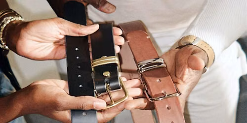 Leather Belt Making Workshop!