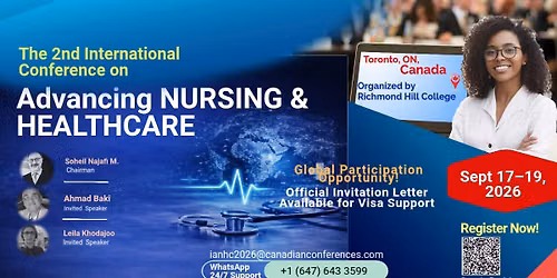 The 2nd International Conference on Advancing Nursing & Healthcare