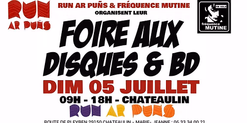 FOIRE AUX DISQUES & BD