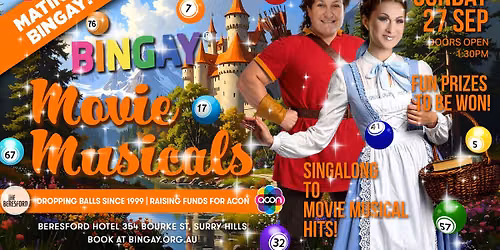Matinee Bingay Movie Musicals
