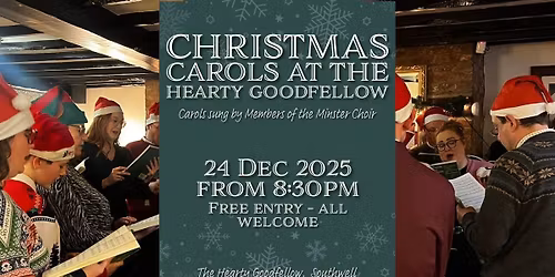 Christmas Eve Carols at The Hearty Goodfellow 