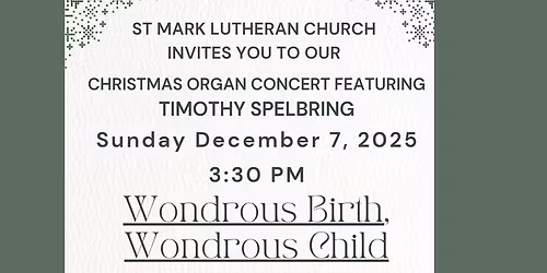 Christmas Organ Concert