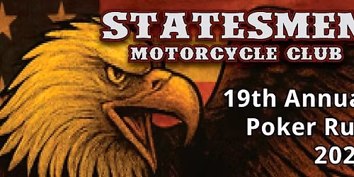 Statesmen MC 19th Annual Poker Run!
