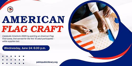 American Flag Painting