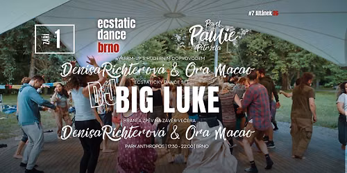 Posledn\u00ed Venkovn\u00ed Ecstatic Dance - Season Closing \ud83c\udf07 DJ Big Luke \u26a1 | 1.9.