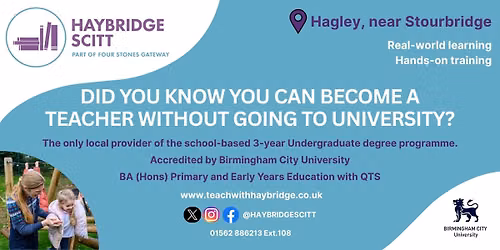 Undergraduate Get into Teaching open event
