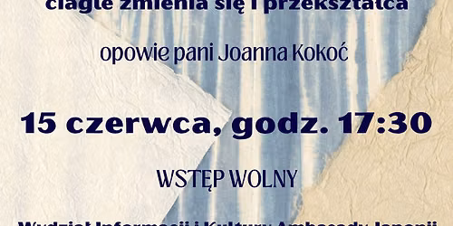 Wyk\u0142ad pt. \u201eWydzieranki chigirie. Malownicze obrazy utworzone z okruch\u00f3w\u201d + Oprowadzanie po wystawie