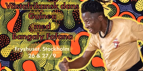 Guineansk dans med Bangaly Fofana