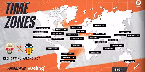 Elche CF vs Valencia CF at Estadio Martinez Valero