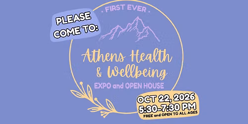 *First Ever* Athens Health and Wellbeing Expo & Open House