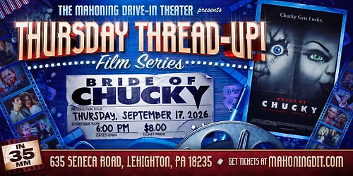 Thursday Thread-Up: BRIDE OF CHUCKY (on 35mm)