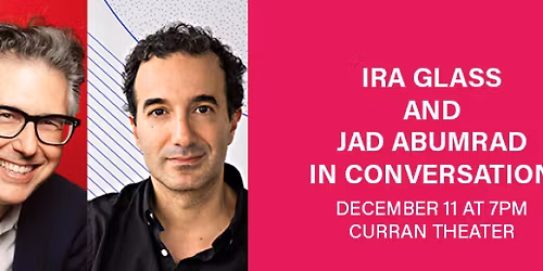 Ira Glass and Jad Abumrad at Norton Center for the Arts