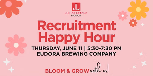 New Member Recruitment Event: Happy Hour at Eudora