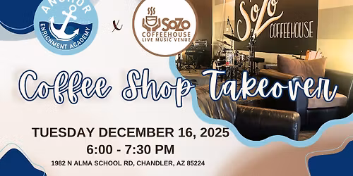 Anchor Coffee Shop TAKEOVER!