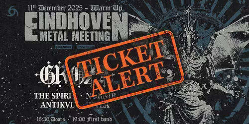 Eindhoven Metal Meeting - WARM UP