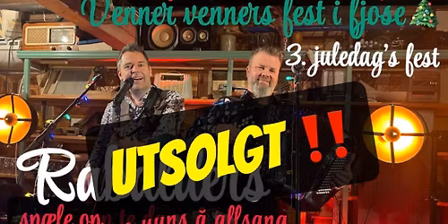 3 juledag\u2019s fest i fjose