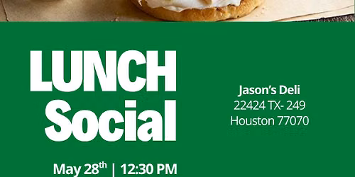 Lunch Social in NW Harris County