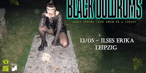 Black Doldrums (UK) \/\/ Post-Punk | Goth Pop | Dark Psych \u25e5\u25e3 Ilses Erika, Leipzig