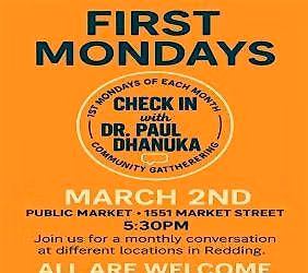 First Mondays with Dr. Paul Dhanuka