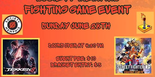 Society Memphis Fighting Game Event