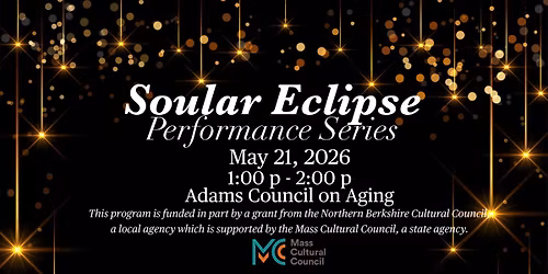Soular Eclipse @ Adams Council on Aging