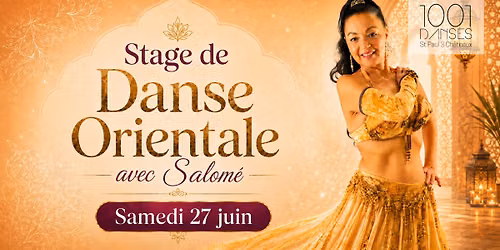 Stage de perfectionnement Danse Orientale \u2013 Avec Salom\u00e9
