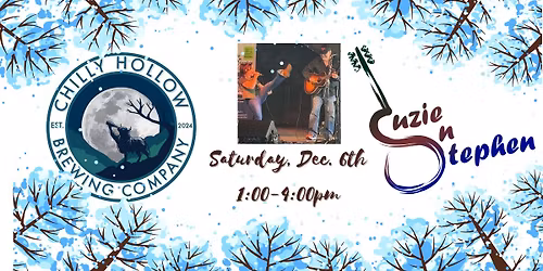 Suzie and Stephen Debut at Chilly Hollow Brewing
