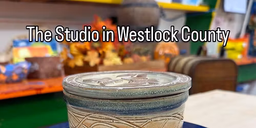 POTTERY BUTTER BOWL WITH LID, HAND BUILDING WORKSHOP 