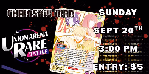 Union Arena Rare Battle - Chainsaw Man -