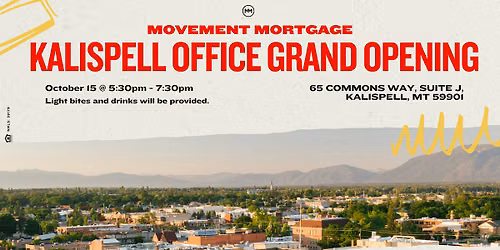 Movement Mortgage Kalispell Office Grand Opening