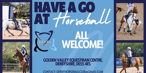 Derby Horseball Club Winter Training & Have a go at Horseball