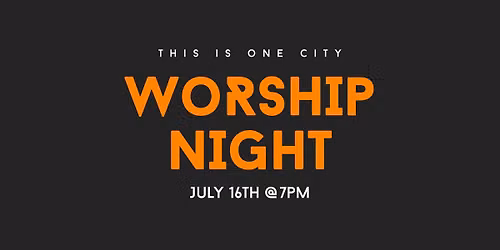 Worship Night \ud83d\ude4c
