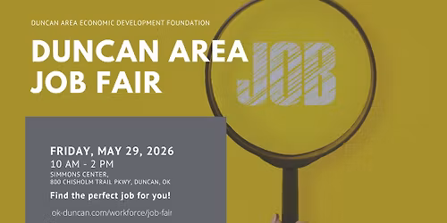 Duncan Area Job Fair