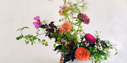 Flower Arranging: Garden Centerpiece