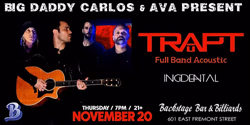 Trapt with Incidental