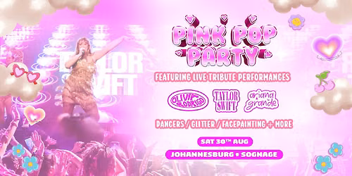 The Pink Pop Party is coming to Johannesburg!