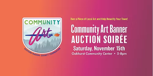 Art Banner Project Auction Soiree