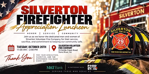 Silverton Firefighter Appreciation Luncheon