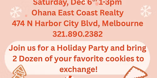 Annual Christmas Cookie Exchange