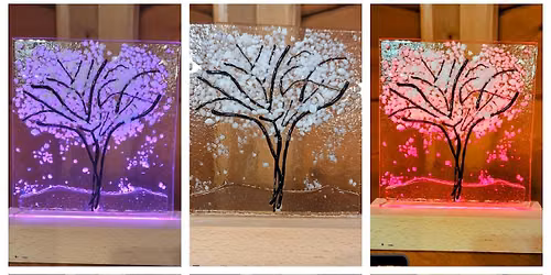 Fused Glass Beginner's Colorful Tree Workshop- Walled Lake