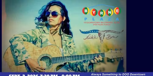 Free Music in the Plaza featuring Nikki Briar