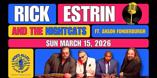 Rick Estrin & The Nightcats featuring Anson Funderburgh (Sunday Matinee Show)