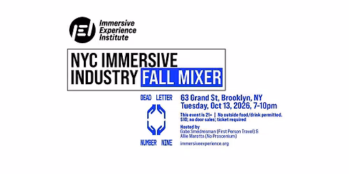 NYC Immersive Industry Fall Mixer