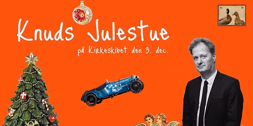 Julestue med Knud Romer p\u00e5 Kirkeskibet