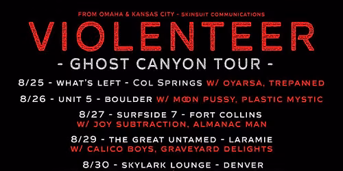 Ghost Canyon Tour 2026