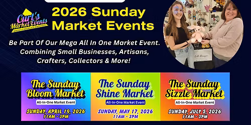 Curt's Sunday All in One Market Events - July 5