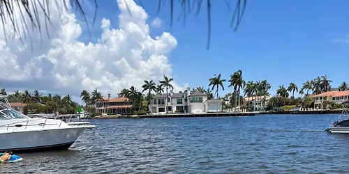 Saturday afternoon paddle to the Fort Lauderdale sandbar.