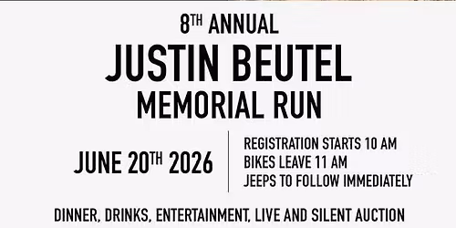 8th Annual Justin Beutel Memorial Run