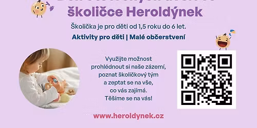 Den otev\u0159en\u00fdch dve\u0159\u00ed ve \u0161koli\u010dce Herold\u00fdnek \ud83e\udd73